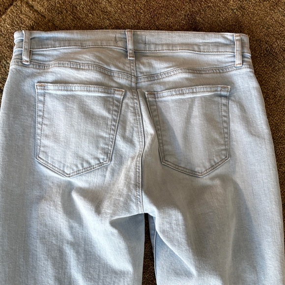 LOFT Light Wash Straight Leg Girlfriend Jeans - Picture 5 of 10